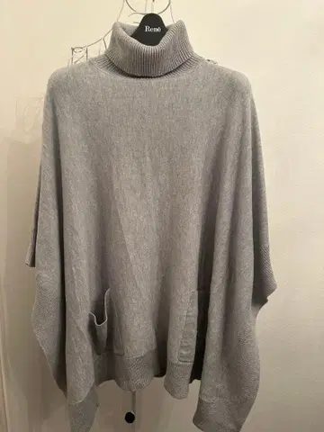 MICHEL MICHAEL KORS 그레이 판초 M