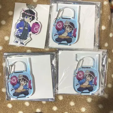 귀멸의 칼날 이온 콜라보 기유 이노스케 세트