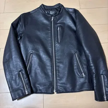 새상품급 아줄바이마우지 가죽 자켓 M