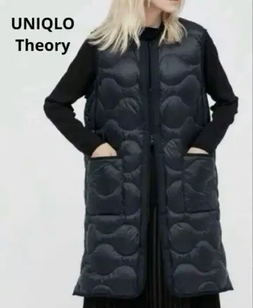 유니클로 Theory 띠어리 울트라 라이트 다운 롱 베스트