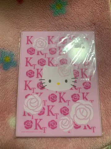 헬로키티 스탠드 거울 로즈키티 레트로 거울