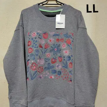 PERSON'S 스트로베리 & 플라워 자수 트레이닝복 LL