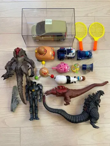 호빵맨 고질라 혼다 라이프 완구 세트