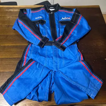 새상품급 도요타 Neitz Ikari 파란 오버롤 작업복