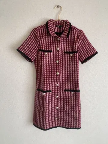 [ 택 포함 최상 컨디션 ] maje 트위드 원피스 XS SNS