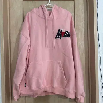 MOBB 핑크 후드티