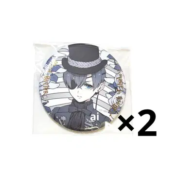 흑집사 Black Label 캔뱃지 Bone&Flower 시엘