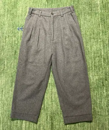 BASIS BROEK USED 턱 테이퍼드