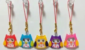 올빼미 씨 레진 스트랩 컬러풀 핸드메이드