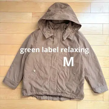 컨디션 최상 그린 라벨 릴랙싱 3way 마운틴 후드티 베이지