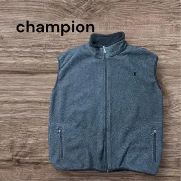 Champion 챔피온 자수 로고 플리스 베스트 L 그레이