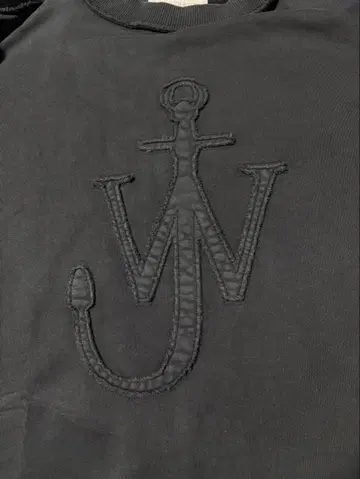 JW ANDERSON 로고 맨투맨