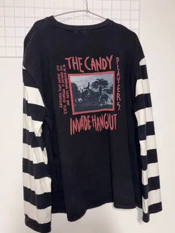 [새상품급] CANDY STRIPPER 롱 T