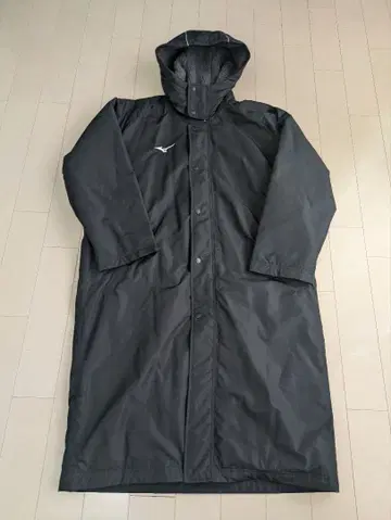 미즈노 트레이닝 의류 충전솜 롱 보아 코트 벤치 코트