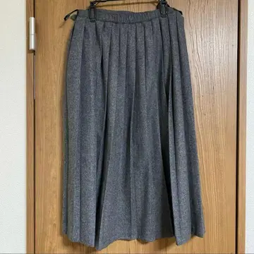 [ 새상품급 ] 오닐 오브 더블린 그레이 플리츠 롱 스커트