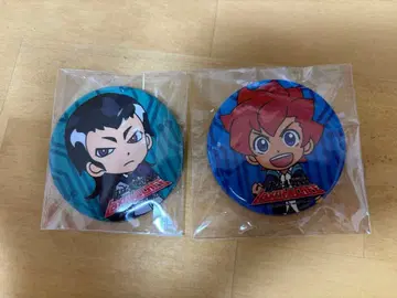 애니메이션 캐릭터 핀 배지 2개 세트