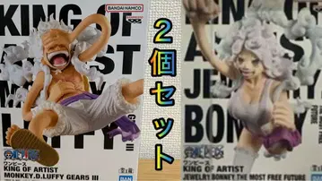 원피스 KING OF ARTIST 보니 루피 기어5 2개 세트