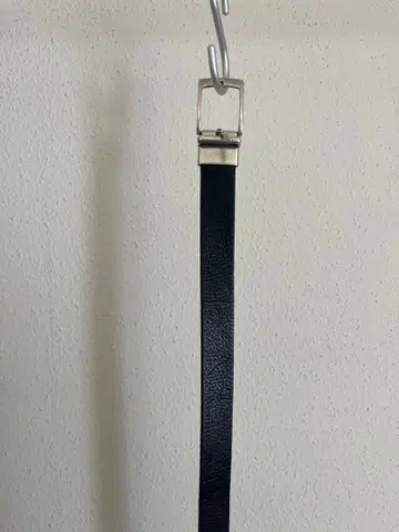 EUR ZARA 블랙 가죽 벨트