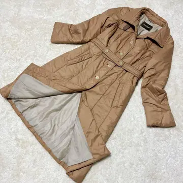 컨디션 최상 Paul Stuart 나일론 충전솜 롱 코트