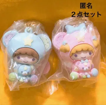 리틀트윈스타 별하늘의 엔젤 시크릿 키링 2개