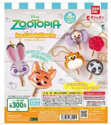 주토피아 아이스캔디 참 풀컴프 세트