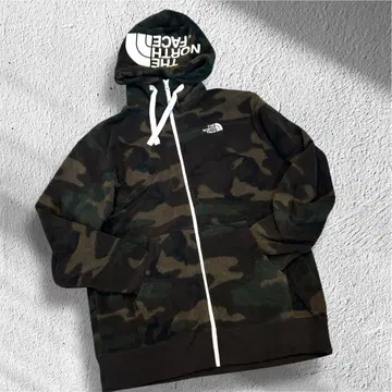 THE NORTH FACE 플리스 카모플라쥬 카모플라쥬 풀 집업 후드티