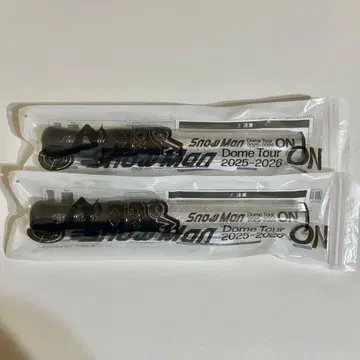 Snow Man 2025-2026 ON 응원봉 2개 세트