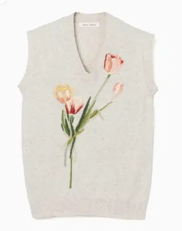 Tanakadaisuke 튤립 핸드 자수 베스트