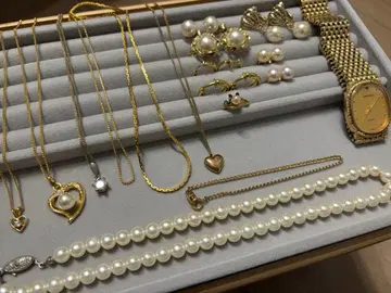 골드 펄 주얼리 세트