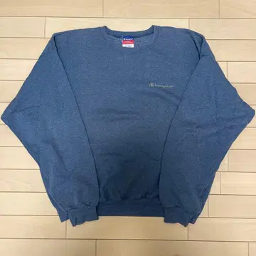 Champion XL 블루 맨투맨