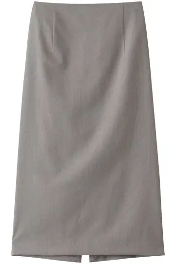 Yeleve 이레브 타이트 스커트 그레이 울 샴브레이