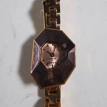 CABANE de ZUCCA 손목시계 락 아이스 핑크 골드