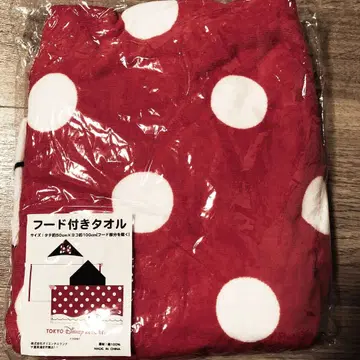 도쿄 디즈니 리조트 미니 후드 부착 타월 50cm x 100cm