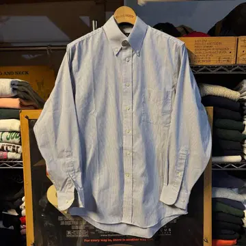 비즈니스 캐주얼에 STAFFORD BD 셔츠 가는 스트라이프