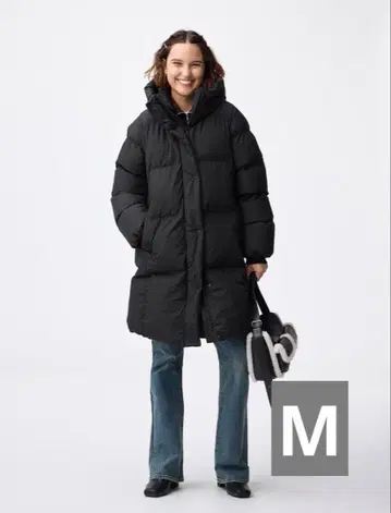 GU 슈퍼웜 패딩 코트+EC