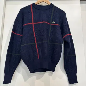 라코스테 LACOSTE 레트로 니트 새상품급 레어