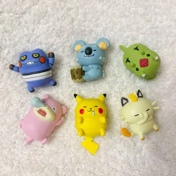 나가노 포켓몬 가챠가챠 OYASUMI CHU 컴플리트 세트