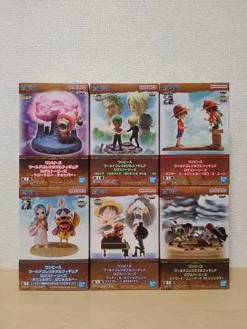 원피스 월드 컬렉션 로그 스토리 6체 세트