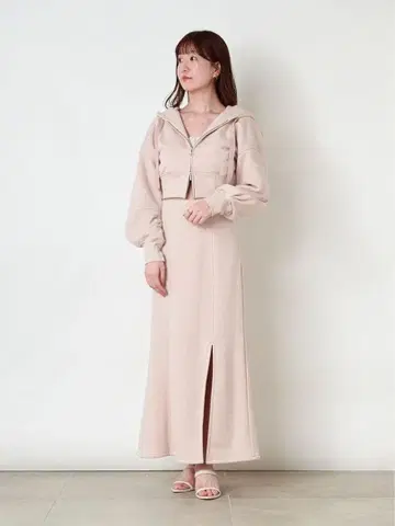 SNIDEL 맨투맨 셋업