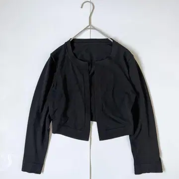 FOXEY 폭시 숏 볼레로 가디건 블랙 포멀