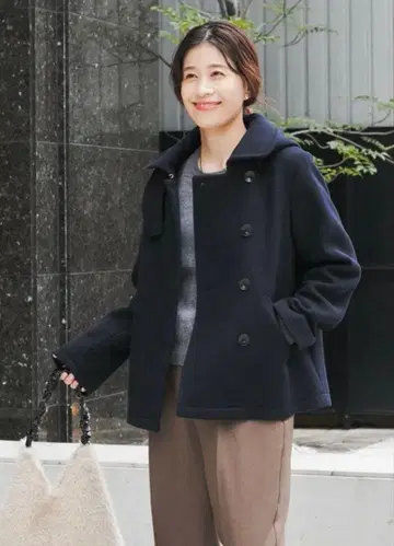 URBANRESEACH DOORS 2WAY 숏코트 블랙 36