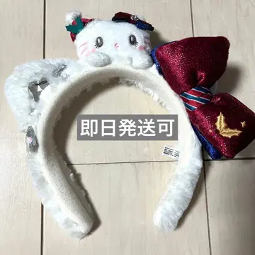 유니버셜 머리띠 키티 크리스마스 usj