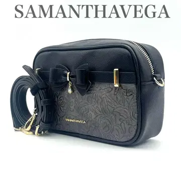 [ 미사용급 ] 사만사 베가 숄더백 카메라백 레이스 패턴 꽃무늬