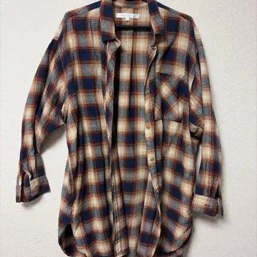 POWER TO THE PEOPLE M 긴팔 체크 셔츠