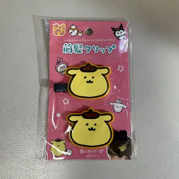 산리오 나가노 폼폼푸딩 앞머리 클립