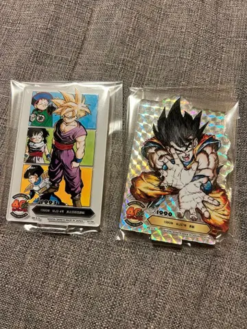 제일복권 드래곤볼 ACLLECT 시크릿 F상 2종 세트