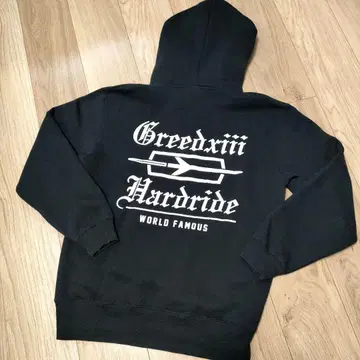 카즈하라 류토 애용 브랜드 greedthirteen 속기모 후디 M