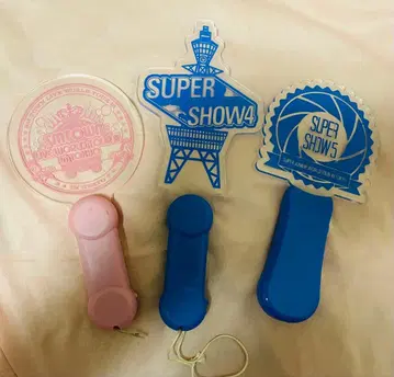 SUPER SHOW 4 & 5 & SMTOWN 응원봉