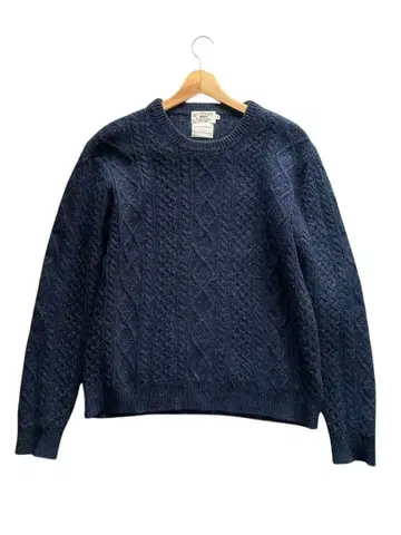 gim 핸드 크라프트 니트 네이비 L