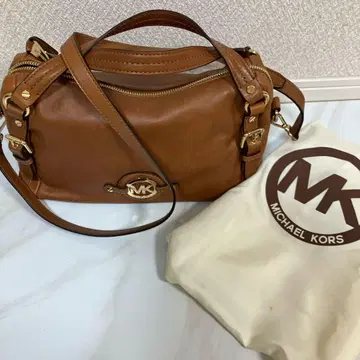 미사용 MICHAEL KORS 브라운 숄더백